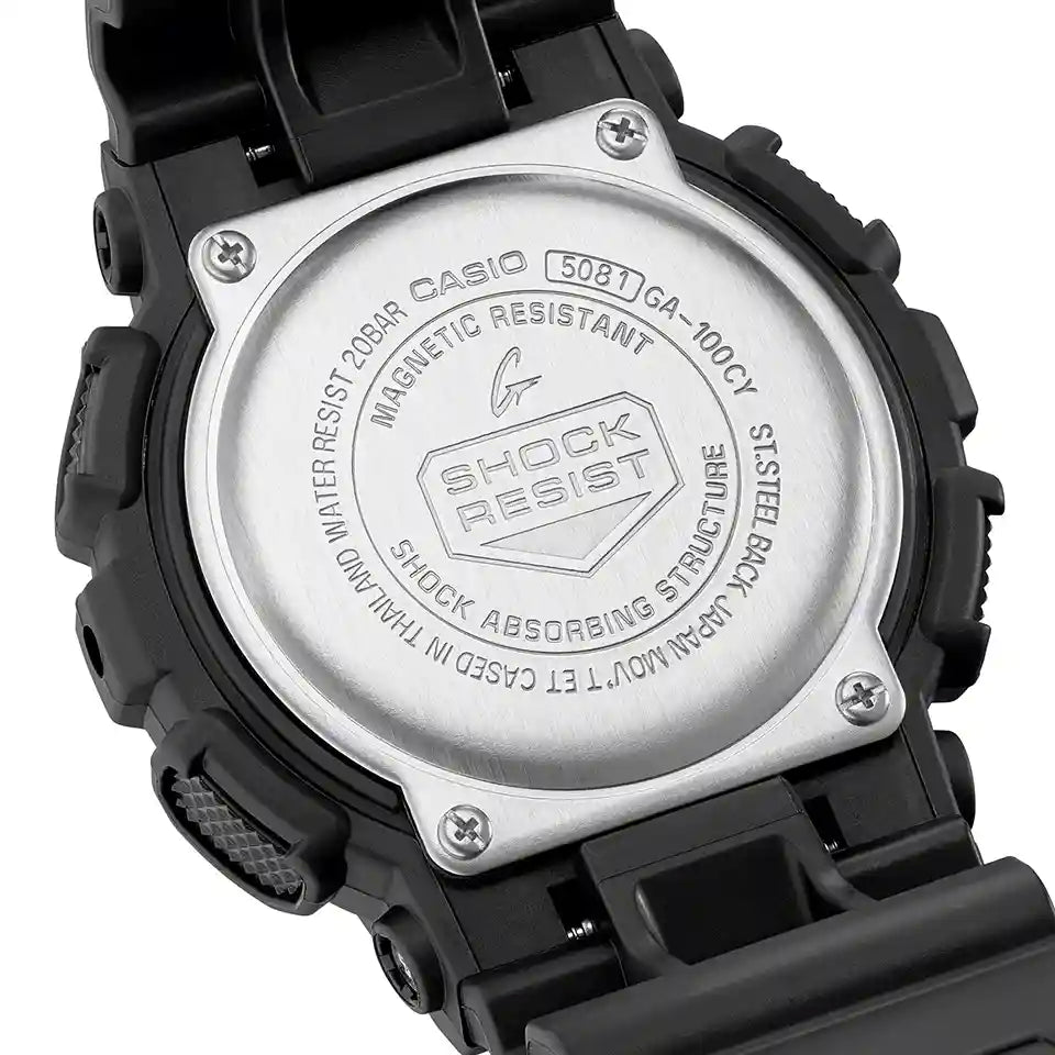 CASIO G-SHOCK ANALOG-DIGITAL GA-100 SERIES GA-100CY-1AJF