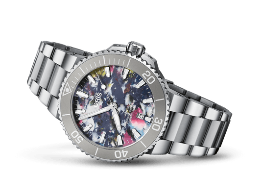 オリス アクイスデイト 41.5 mm ステンレススティール