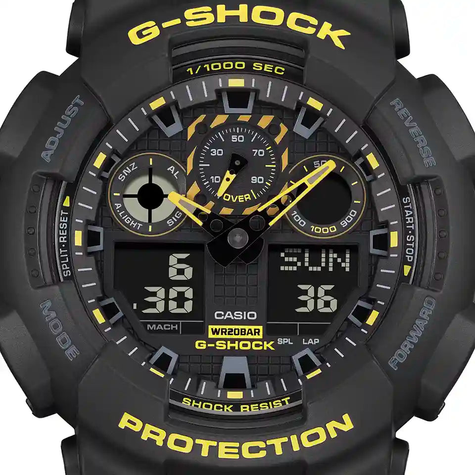 CASIO G-SHOCK ANALOG-DIGITAL GA-100 SERIES GA-100CY-1AJF