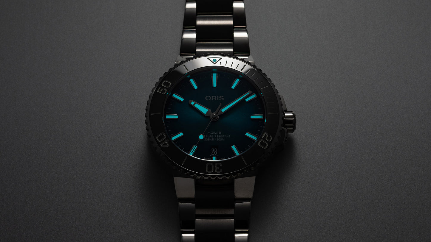 オリス アクイスデイト 39.5mm ステンレススティール