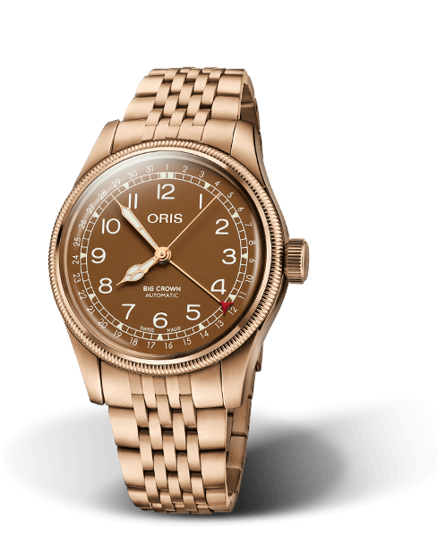ORIS ビッグクラウン ブロンズ ポインターデイト40.00 mm ブラウン／ブロンズ